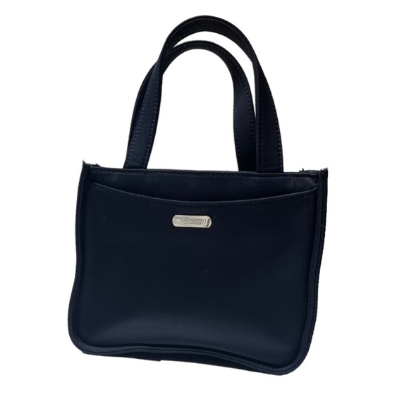 Nine West Ultra Mini Navy Blue Nylon Handbag - Picture 2 of 6